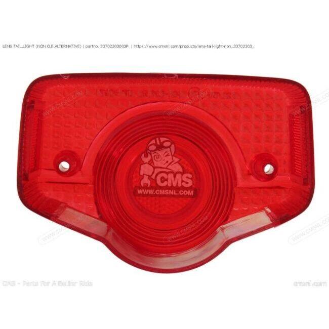 CMS シーエムエス LENS TAIL，LIGHT (NON O.E. ALTERNATIVE)［33702303003P］ ホンダ テールランプレンズ 灯火類 電装系 | ブランド登録なし | 01