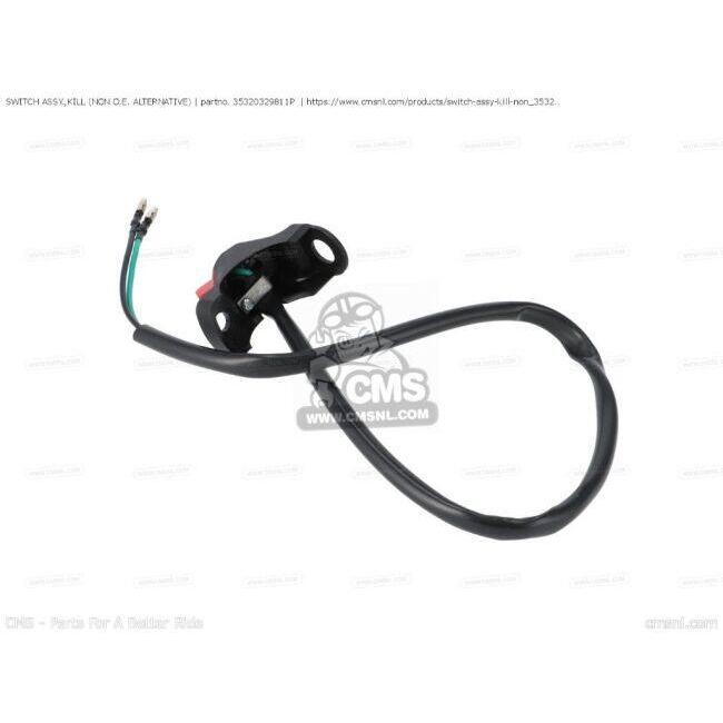 CMS シーエムエス SWITCH ASSY.，KILL (NON O.E. ALTERNATIVE)［35320329811P］ CR250M ELSINORE SL250S JAPAN XL250 MOTOSPORT K0 U.S.A XR75 K1 K2 電装系_1