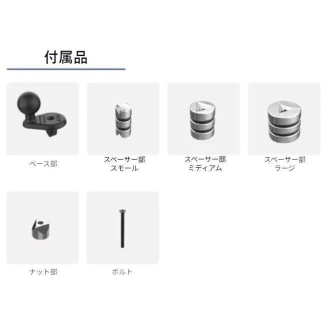 RAM MOUNTS ラムマウント フォークステムウェッジベース その他セパレートハンドルオプション・補修部品 ハンドル_4