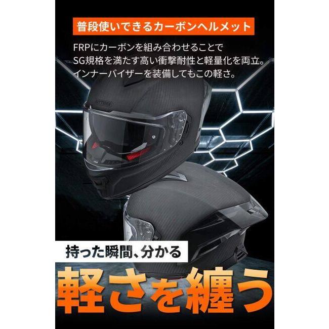 DAYTONA（デイトナ） DN-011RCスポーツカーボン フラットブラック フル