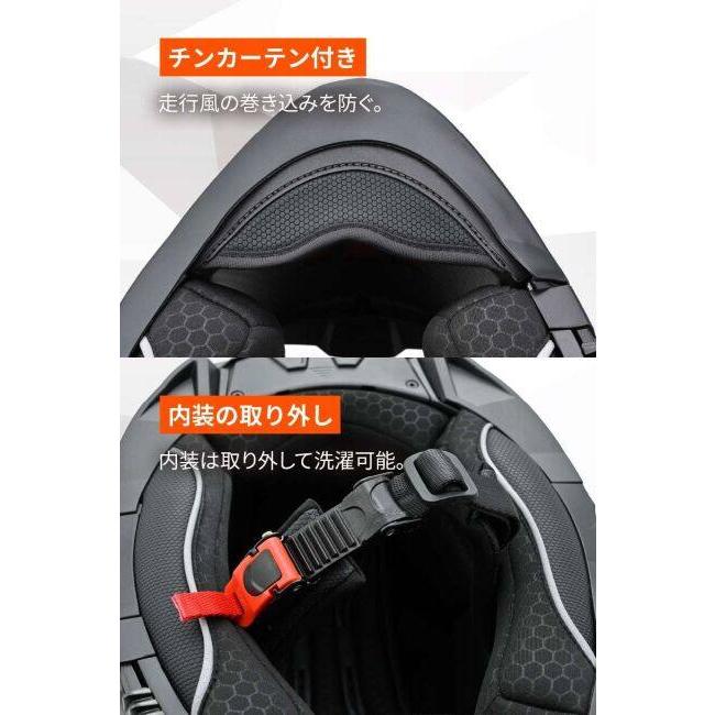 DAYTONA（デイトナ） DN-012SVフルフェイスヘルメット マットブラック