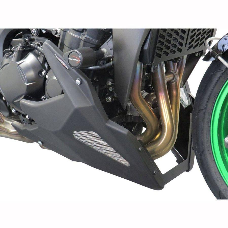 POWERBRONZE アンダーカウル カラー：MattBlack／Silver MESH Z1100 SE