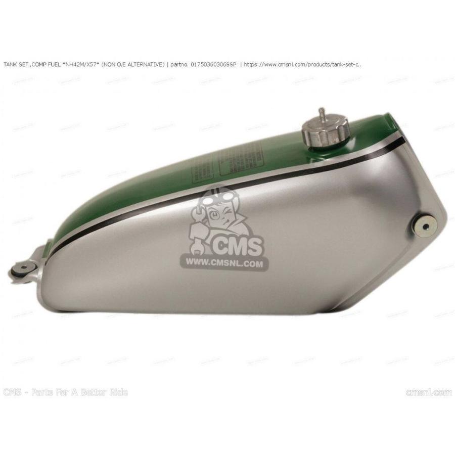 CMS シーエムエス TANK SET.，COMP FUEL ’NH42M/X57’ (NON O.E ALTERNATIVE)［01750360306SSP］ HONDA ホンダ ガソリンタンク タンク関連 外装 | ブランド登録なし