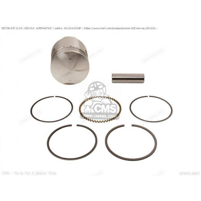 CMS シーエムエス PISTON KIT (0.25) (NON O.E. ALTERNATIVE)［06132410003P］ HONDA ホンダ ピストン エンジンパーツ エンジン_1