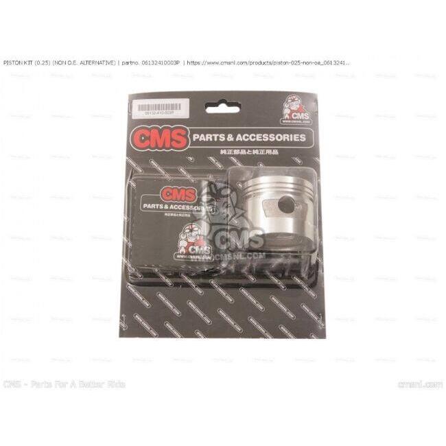 CMS シーエムエス PISTON KIT (0.25) (NON O.E. ALTERNATIVE)［06132410003P］ HONDA ホンダ ピストン エンジンパーツ エンジン_2