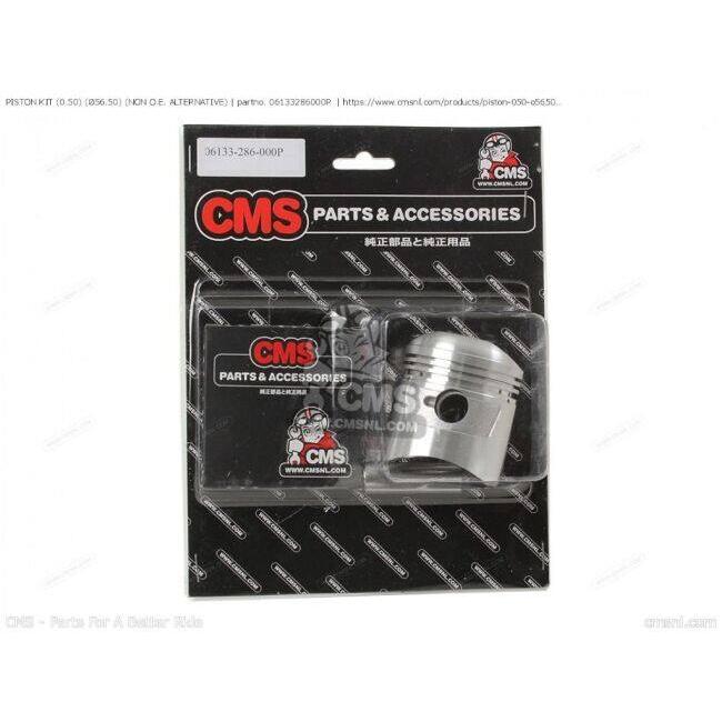CMS シーエムエス PISTON KIT (0.50) (Φ56.50) (NON O.E. ALTERNATIVE)［06133286000P］ HONDA ホンダ ピストン エンジンパーツ エンジン_3