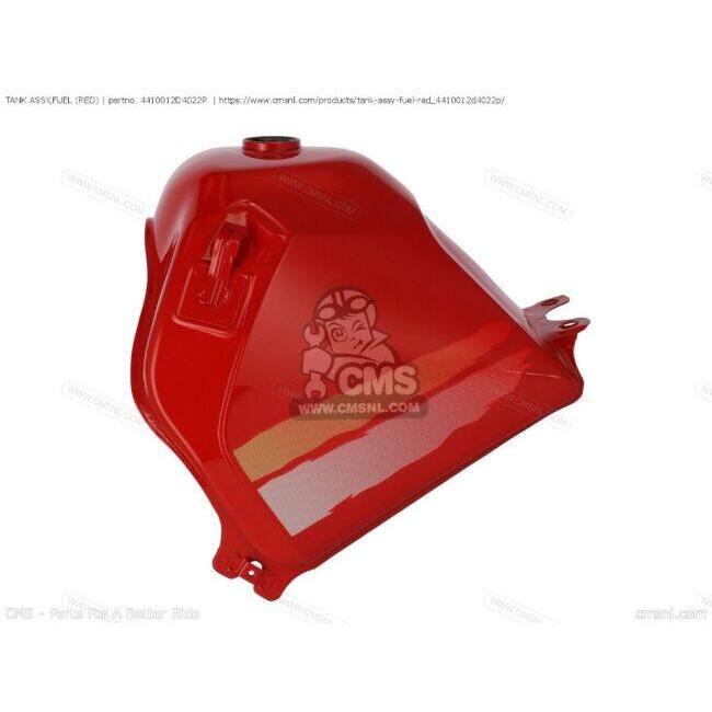 CMS シーエムエス (44110-12D12-13L) TANK ASSY，FUEL (RED)［4410012D4022P］ DR650RSE DR650RSEU DR650RS DR650RSU SUZUKI スズキ ガソリンタンク タンク関連 | ブランド登録なし | 01