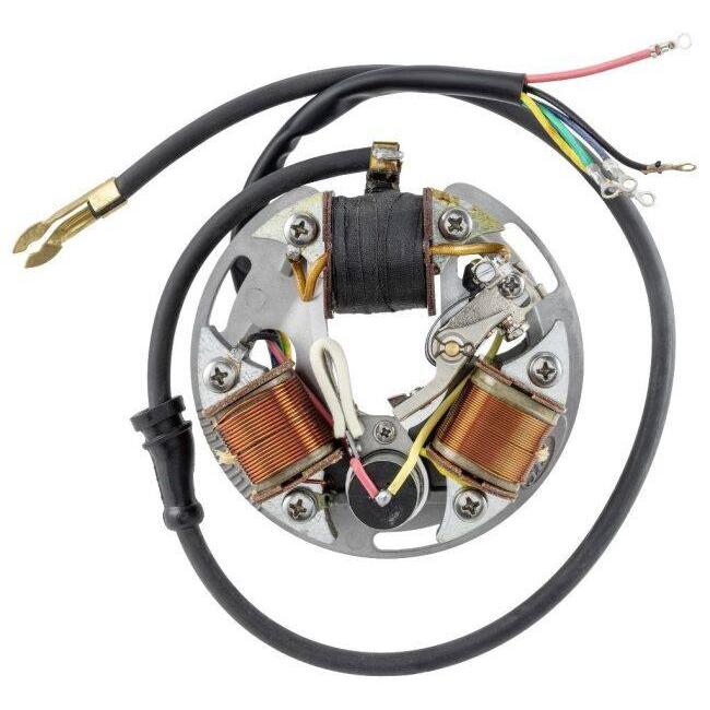 SIP Scootershop エスアイピー スクーターショップ 【SIP SPAREPARTS】 ステータープレート 6V，55160 125 (T2／125) (D) Vespa ベスパ 電装系_2