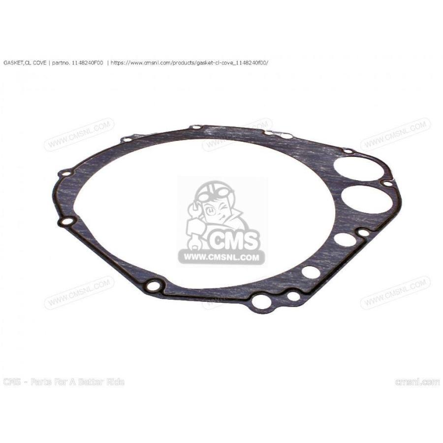 CMS シーエムエス (11482-40F10) GASKET，CL COVE (NAS)［1148240F00］ GSXR1000 GSXR1000Z GSXR600 GSXR600X GSXR600Z GSXR750 GSXR750X SUZUKI スズキ | ブランド登録なし