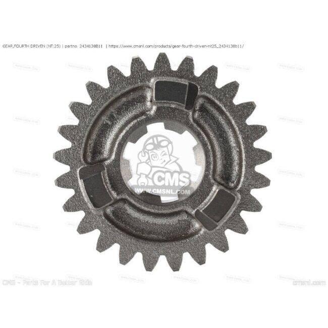 るんさん専用 CMS シーエムエス (24341-38B12) GEAR，FOURTH DRIVEN (NT：25