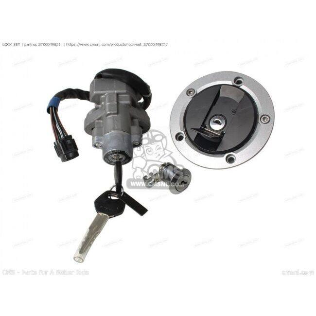 CMS シーエムエス (37000-49822) LOCK SET［3700049821］ GSX650F SUZUKI スズキ_1