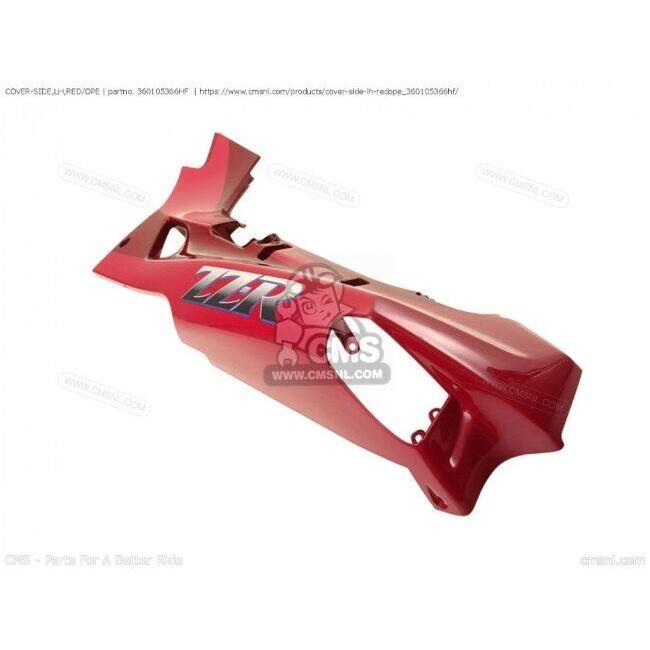 CMS シーエムエス COVER-SIDE，LH，RED/ROS［360105366HF］ ZZR500