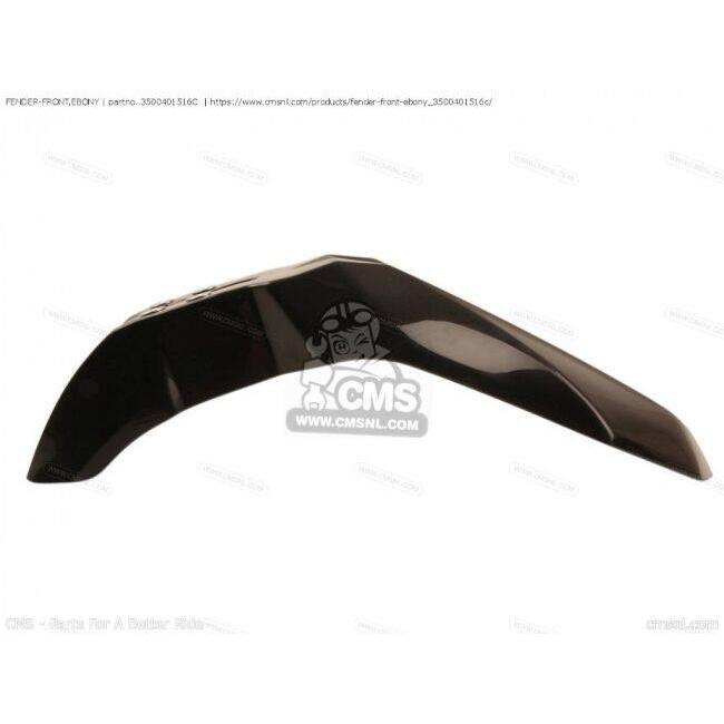 CMS シーエムエス FENDER-FRONT，EBONY［3500401516C］ KLX125 KAWASAKI カワサキ_2