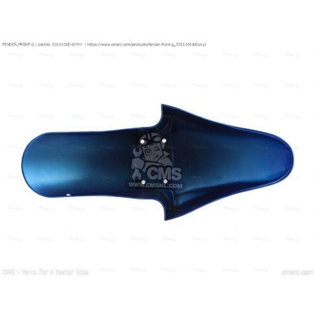 CMS シーエムエス FENDER，FRONT G［5311101D40YKY］ GS500 SUZUKI スズキ_3