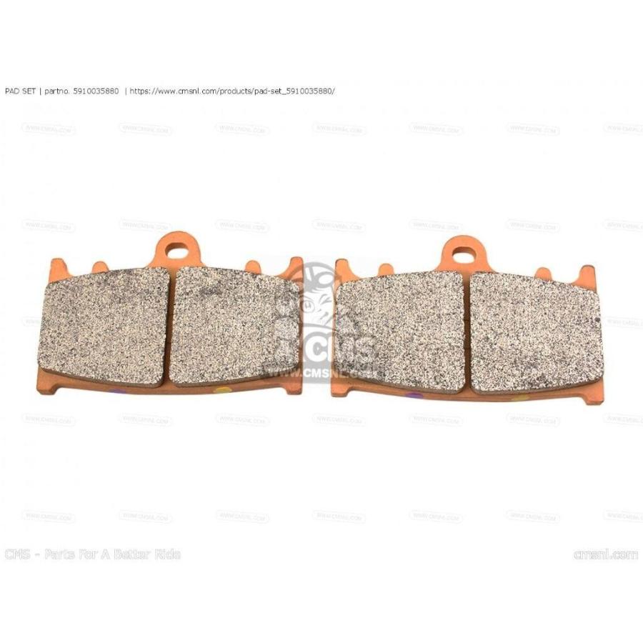 CMS シーエムエス PAD SET (NAS)［5910035880］ GSF1250S BANDIT