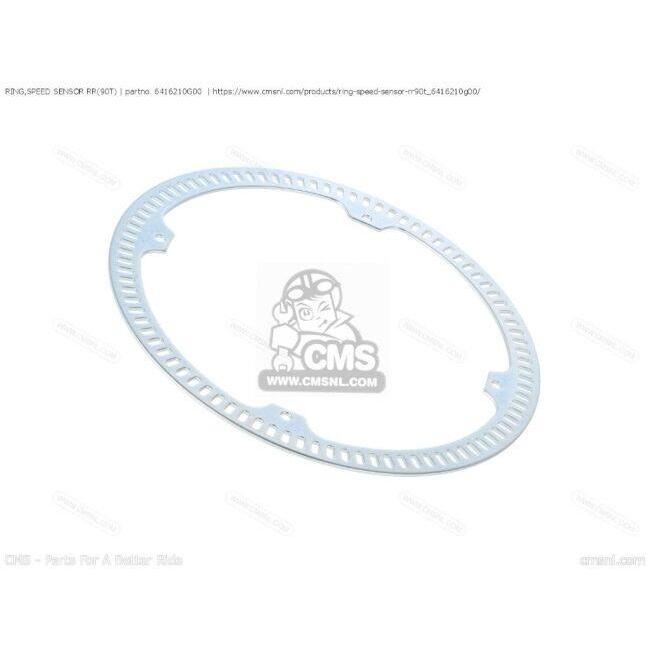 ブランド登録なし - CMS シーエムエス RING，SPEED SENSOR RR(90T)［6416210G00］ AN650 BURGMAN AN650A AN650Z EXECUTIVE SUZUKI スズキ 余分の物米突 電装系