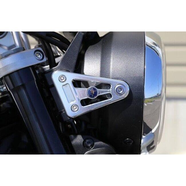 r’s gear アールズギア ヘッドライトステー カラー：クリアシルバー CB1000F HONDA ホンダ ヘッドライト 灯火類 電装系 | r's gear | 01