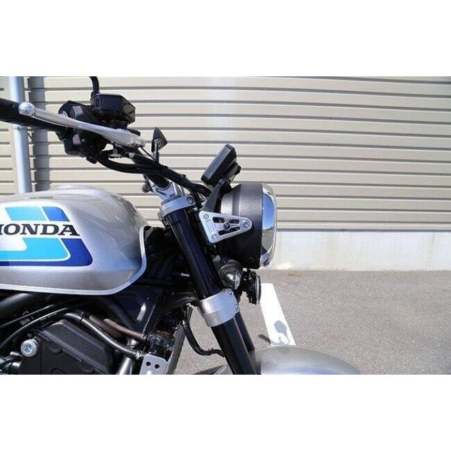 r’s gear アールズギア ヘッドライトステー カラー：クリアシルバー CB1000F HONDA ホンダ ヘッドライト 灯火類 電装系 | r's gear | 02
