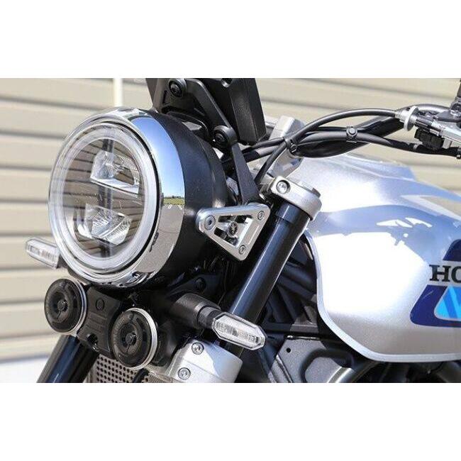 r’s gear アールズギア ヘッドライトステー カラー：クリアシルバー CB1000F HONDA ホンダ ヘッドライト 灯火類 電装系 | r's gear | 04