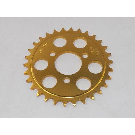 GIGA BIKE FACTORY ギガバイクファクトリー 420 CNC Aluminum Rear Sprocket for Monkey 50 Color：Silver / Size：30T MONKEY HONDA ホンダ 駆動系 | ブランド登録なし