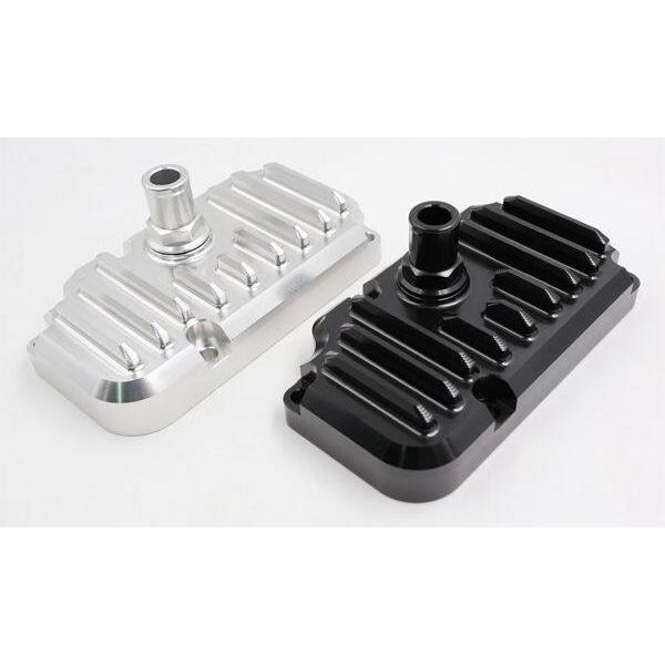 GIGA BIKE FACTORY ギガバイクファクトリー CNC Billet Finned Breather Body V.2 Color：Black W650 KAWASAKI カワサキ ブリーザーキット エンジンパーツ | ブランド登録なし
