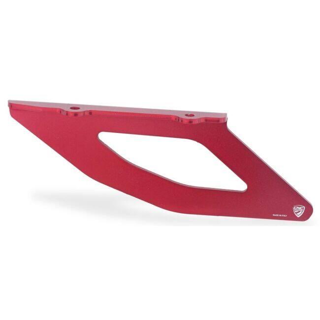 CNC Racing シーエヌシーレーシング Lower Chain Guard カラー：レッド MULTISTRADA V2 S V4 Rally DUCATI ドゥカティ チェーンガード フレーム | CNC RACING | 01