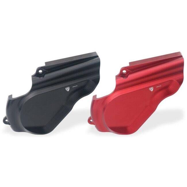 CNC Racing シーエヌシーレーシング Front sprocket cover カラー：レッド MULTISTRADA V2 S DUCATI ドゥカティ スプロケットカバー 外装_3