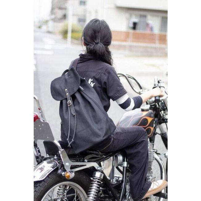 モーターロック　レザーショルダーバッグ Motor Rock モーターロック 【D'ellas Leathers】シーシーバッグ