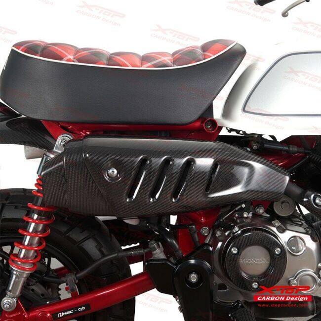 確認用2点 X-TOP エックストップ Exhaust pipe cover MONKEY 125 HONDA ホンダ
