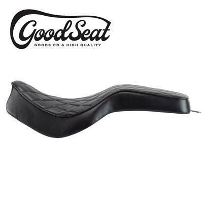 カワサキ　バイク用 シート ブラック GOODS（グッズ） GOODSEAT “COBRA” カラー：ブラック ELIMINATOR SE