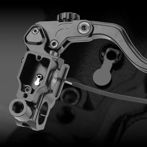 frando フランド FMC-330R CNC ラジアルマスターシリンダー タンク一体型 機械式スイッチ カラー：カラーチタン / ポジション × シリンダー径：右 19 駆動系 | Frando | 08