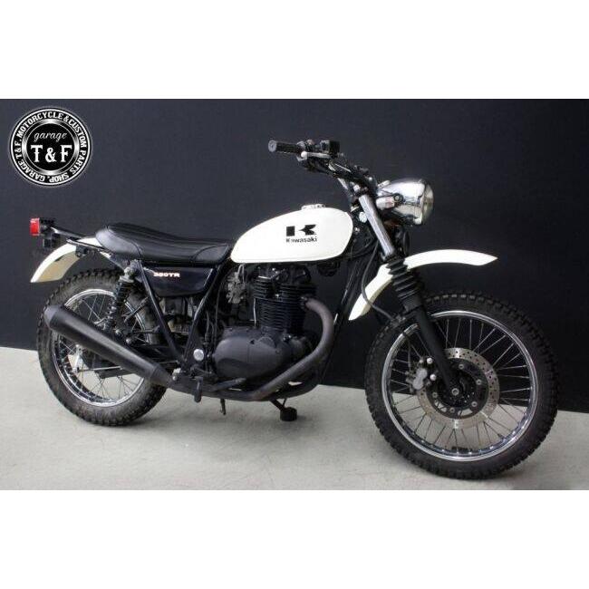 Garage T&F ガレージ フラットシートパイピングタイプ 表皮：バーチカル 250TR KAWASAKI カワサキ シート シート関連 外装 | Garage T＆F | 03
