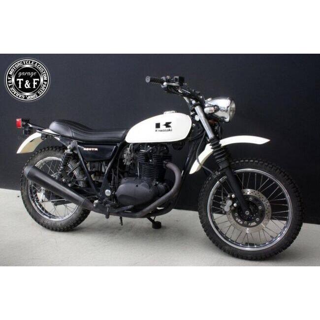 Garage T&F ガレージ ダブルシート 表皮：バーチカル 250TR KAWASAKI カワサキ シート シート関連 外装 | Garage T＆F | 03