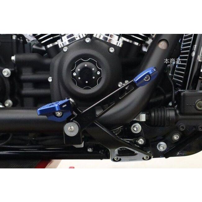 SPEEDRA スピードラ リアブレーキレバーキット ペダルカラー：レッド / ペダルタイプ：タイプD ソフテイル HARLEY-DAVIDSON ハーレーダビッドソン ステップ | SPEEDRA | 04