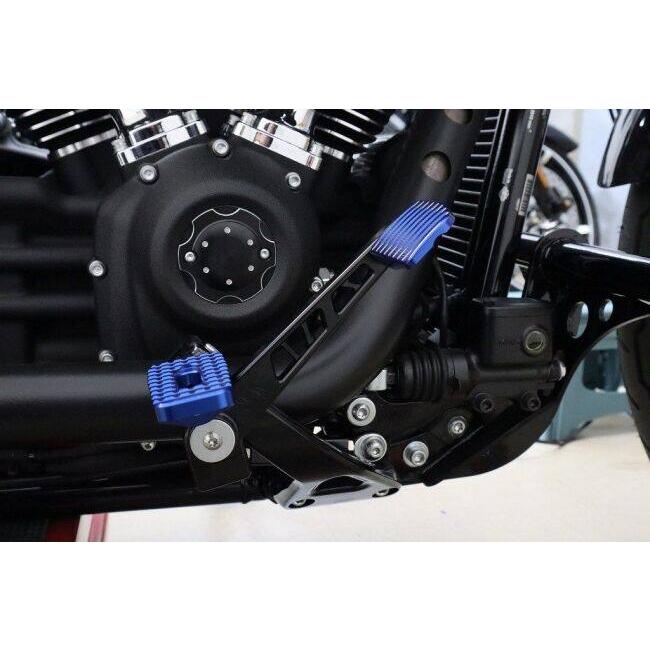 SPEEDRA スピードラ リアブレーキレバーキット ペダルカラー：レッド / ペダルタイプ：タイプD ソフテイル HARLEY-DAVIDSON ハーレーダビッドソン ステップ | SPEEDRA | 05