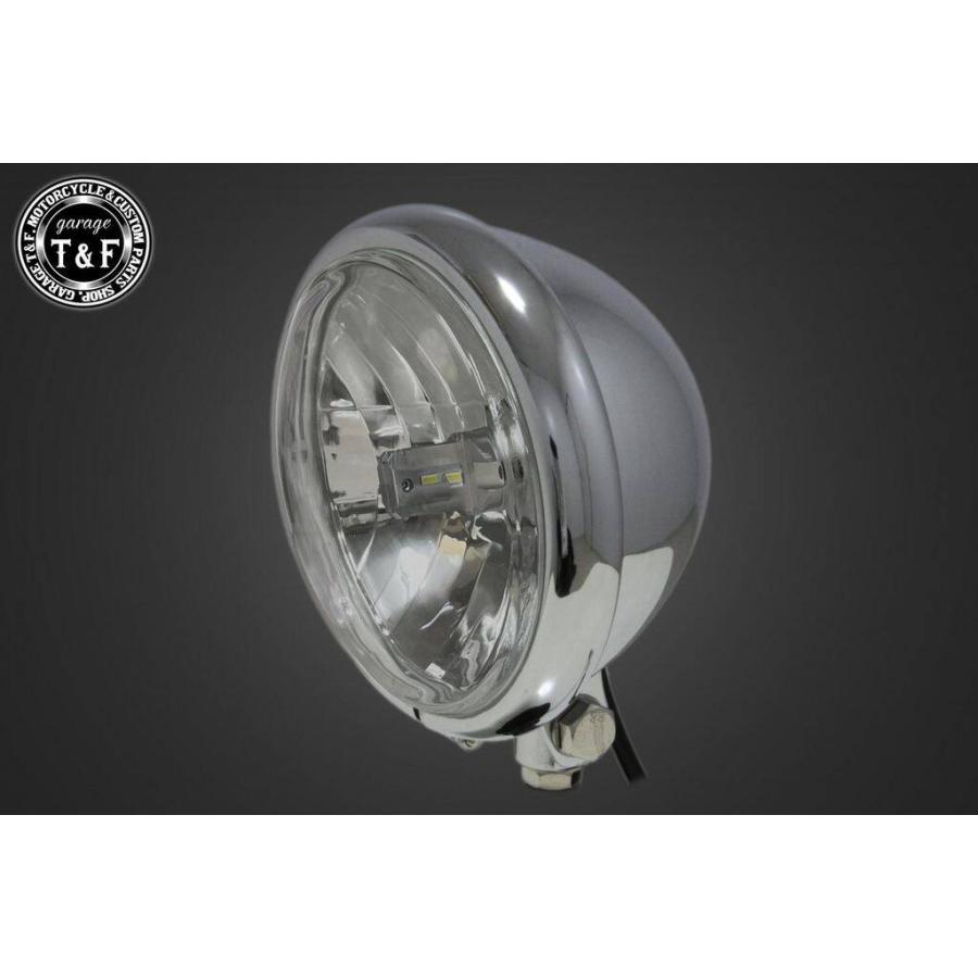 【フィッティングのみ未使用品】ガレージＴ＆Ｆ　ベーツライト Garage T＆F ガレージ 5.75インチLEDバルブベーツライト＋ステーセット