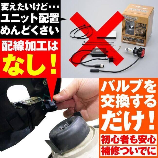 DAYTONA（デイトナ） H4LEDヘッドライト プレシャスレイZX LEDヘッド