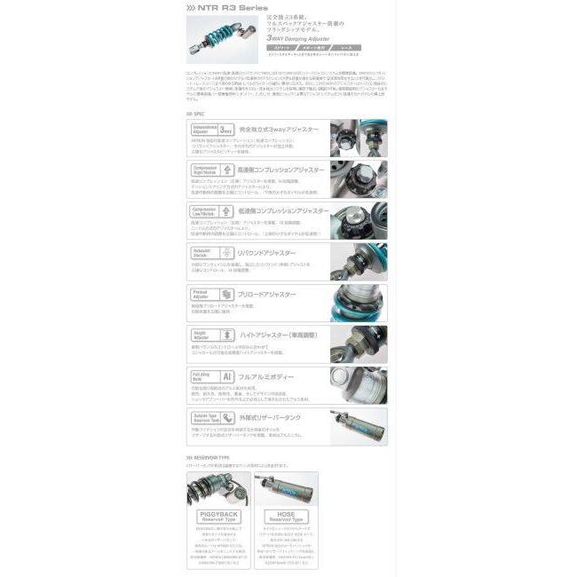NITRON（ナイトロン） リアサスペンションモノショック NTR R3