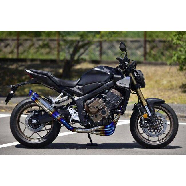 ホンダ　CB650 R、F用 チタンカーボン フルエキゾーストマフラー BEAMS（ビームス） R-EVO2 政府認証 フルエキゾーストマフラー