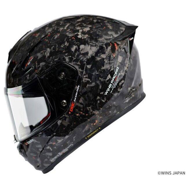 WINS ウインズ A-FORCE RR チョップドカーボン［エー・フォース アールアール］ヘルメット サイズ：XS(55cm-56cm) フルフェイスヘルメット ヘルメット | ウインズジャパン | 02