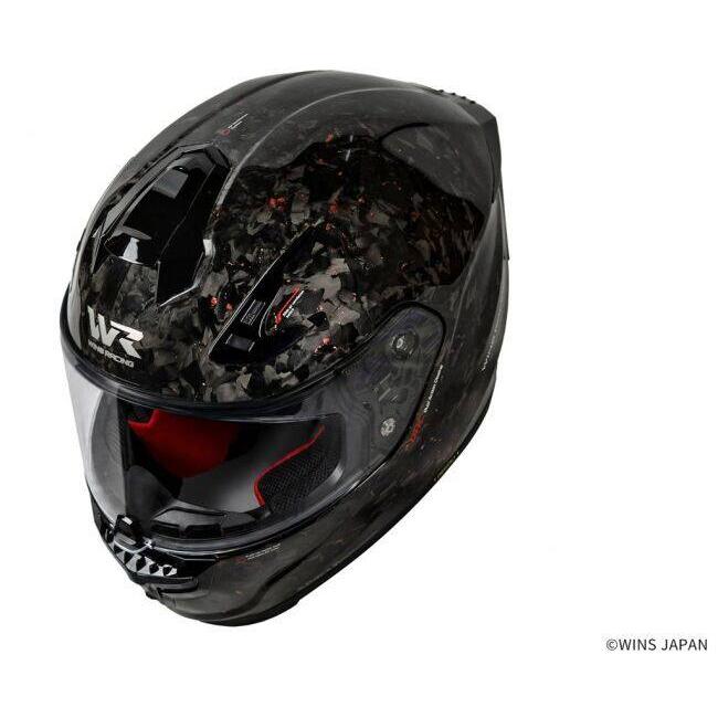 WINS ウインズ A-FORCE RR チョップドカーボン［エー・フォース アールアール］ヘルメット サイズ：XL(60cm-62cm) フルフェイスヘルメット ヘルメット | ウインズジャパン | 01