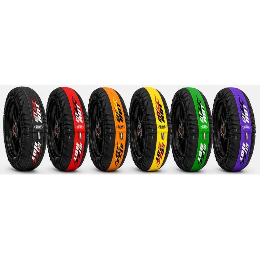GET HOT ゲットホット HOTタイヤウォーマー GP-Factory JSB200サイズ カラー：オレンジ / NEON：TYPE-1 温度計：なし タイヤウォーマー その他タイヤ関連用品 | GET HOT