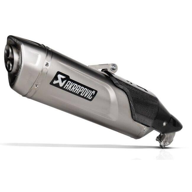 アプリリア ペガソ 650 05-07 アクラポビッチ スリップオン マフラー AKRAPOVIC（アクラポビッチ） EC/ECE認証 スリップオンライン SV-7GX