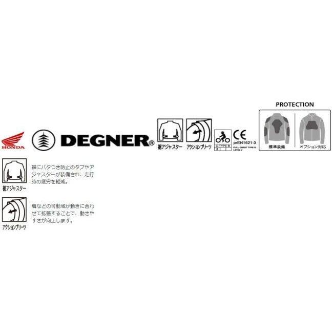 HONDA RIDING GEAR ホンダ ライディングギア 【Honda×DEGNER】シープレザージャケット【クリアランスセール】 レザージャケット ジャケット アパレル | ホンダ | 06
