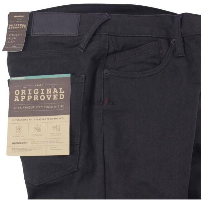 OXFORD オックスフォード 【OXFORD×D3O】AAアーマライトジーンズ【ストレート】(81cm)ブラック【クリアランスセール】 サイズ：L パンツ・ボトムス アパレル | OXFORD（バイク） | 07