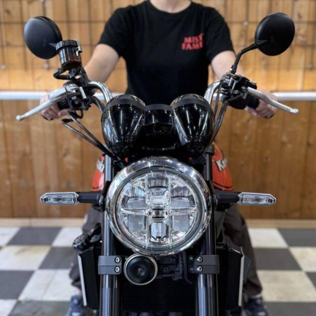 MISTY ミスティ 【Z900RS専用(-2025)】 YBシボリ〈タイプ2〉ハンドル＜AL-P＞ Z900RS KAWASAKI カワサキ ハンドルバー ハンドル | ミスティ | 03