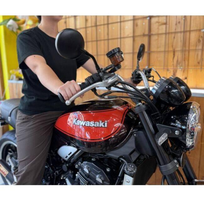 MISTY ミスティ 【Z900RS専用(-2025)】 YBシボリ〈タイプ2〉ハンドル＜AL-P＞ Z900RS KAWASAKI カワサキ ハンドルバー ハンドル | ミスティ | 04