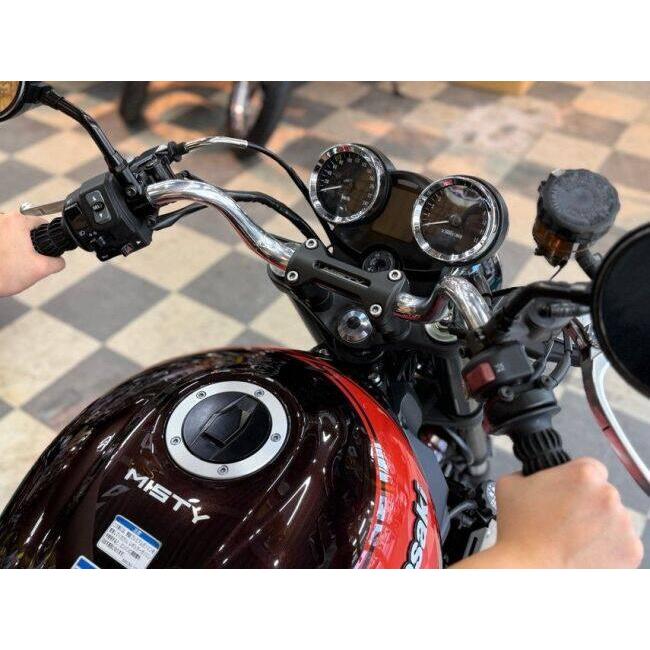 MISTY ミスティ 【Z900RS専用(-2025)】 YBシボリ〈タイプ2〉ハンドル＜AL-P＞ Z900RS KAWASAKI カワサキ ハンドルバー ハンドル | ミスティ | 05