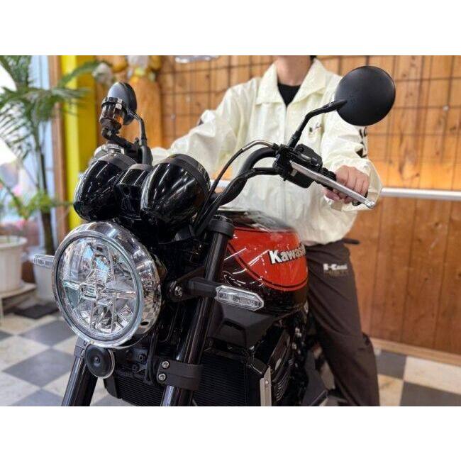 MISTY ミスティ 【Z900RS専用(-2025)】 YBシボリ〈タイプ2〉ハンドル＜AL-BK＞ Z900RS KAWASAKI カワサキ ハンドルバー ハンドル | ミスティ | 05