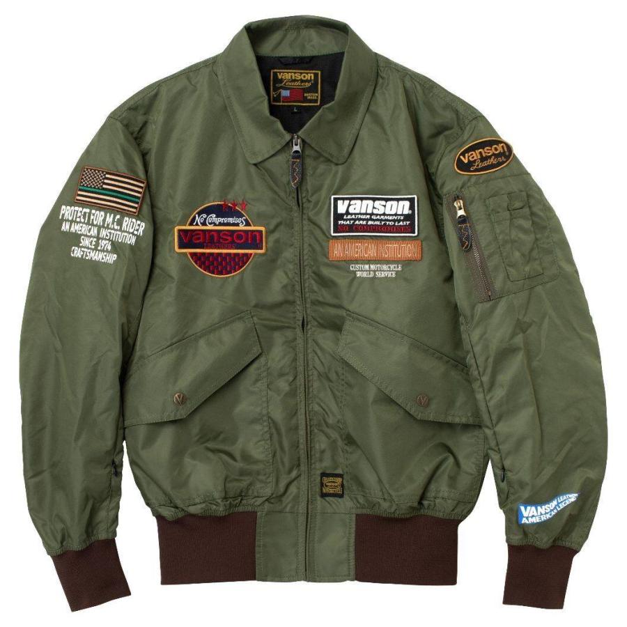 VANSON（バンソン） フライトジャケット サイズ：3XL カジュアル